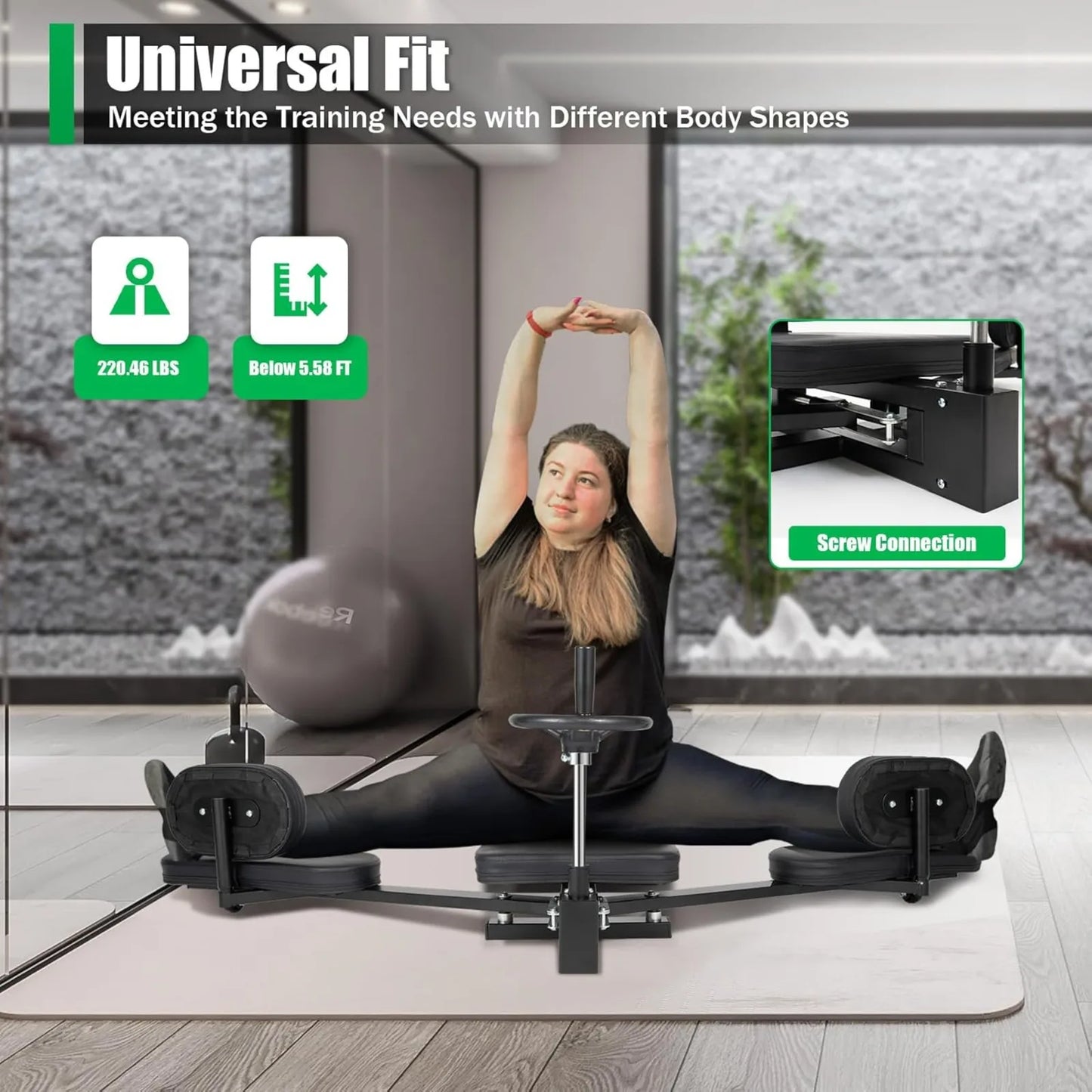 Leg Stretcher Machine Flexibility Training Split Machine Stretching Equipment 180 Degree Range