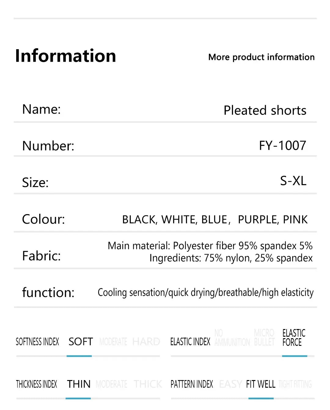 Sports Outdoor Yoga Shorts Skirt Set Breathable Quick Dry