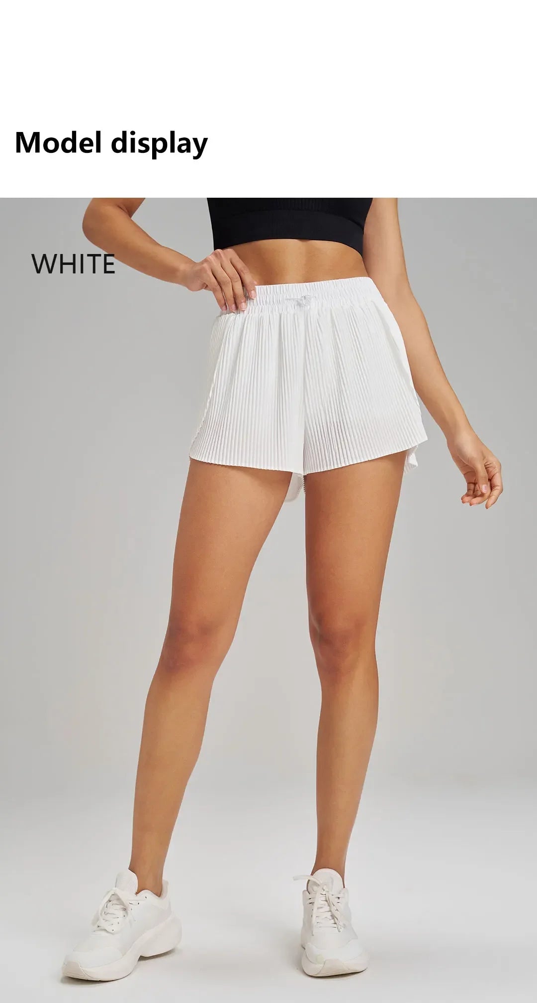 Sports Outdoor Yoga Shorts Skirt Set Breathable Quick Dry