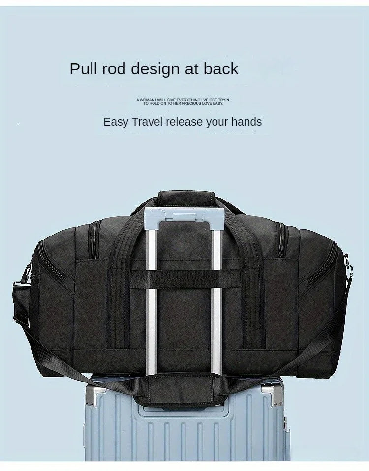 Travel Bag Weekender Duffle With Multiple Compartments For Outdoor Adventures