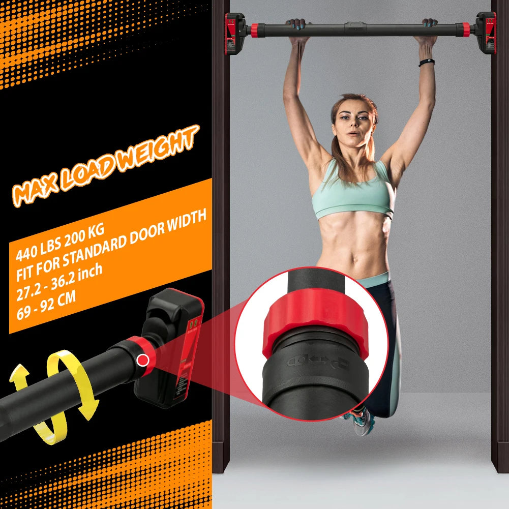 TWISTER.CK Doorway Pull Up Bar With Level Gauge Adjustable