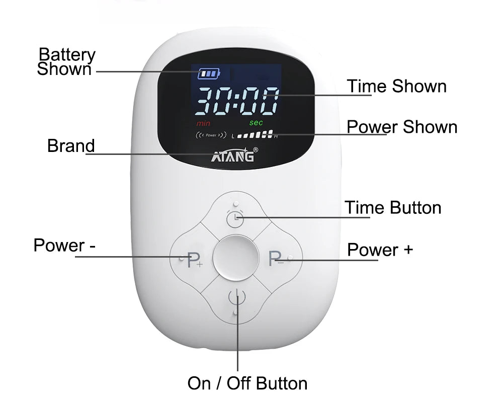 Homulaser Ear Clip CES Therapy Device For Sleep And Relaxation