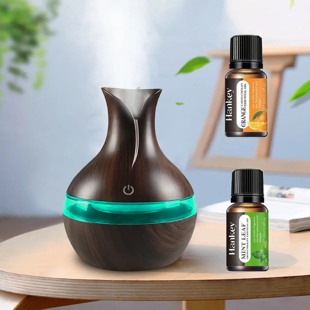 Miflame USB Desktop Humidifier With Aromatherapy Oils Included