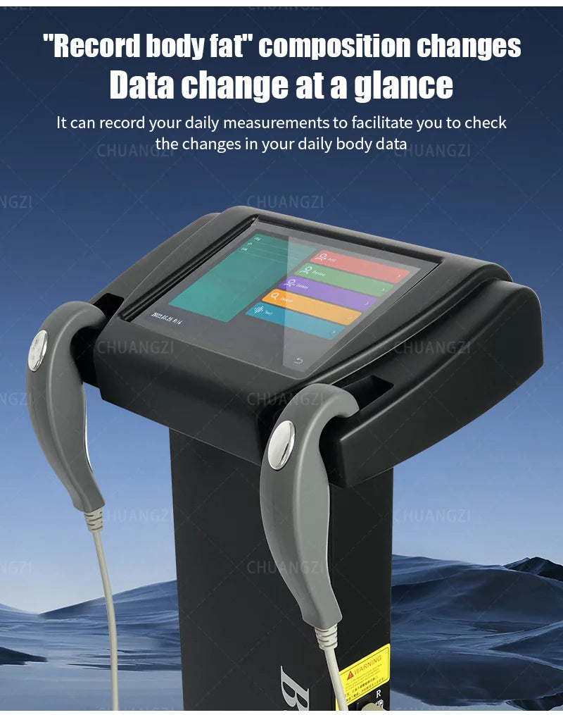 MYOSLIM Handheld Body Composition Analyzer With Printer For Gyms
