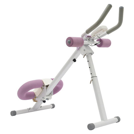 Foldable Abdominal Trainer With Adjustable Incline And Heights