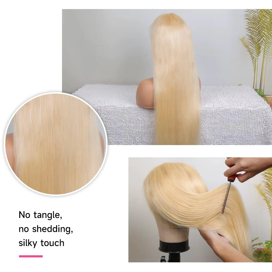 Lalabobo HD Lace Front Wig Glueless Pre Plucked Brazilian Straight