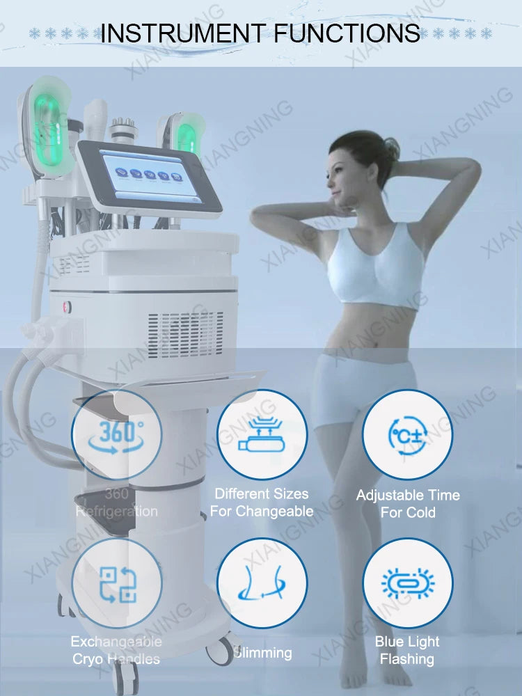 MYOSLIM 360 Fat Freezing Machine With Cavitation RF Lipo Laser