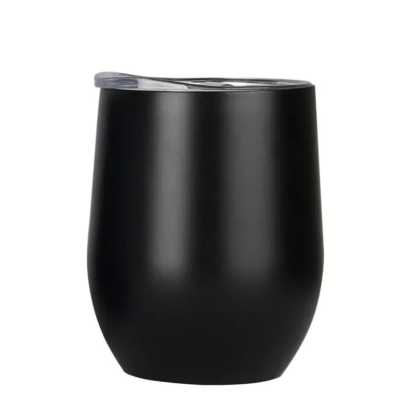 Insulated Stainless Steel Travel Tumbler With Double Wall Keeps Drinks Hot For 12 To 24 Hours 12 Oz Cap