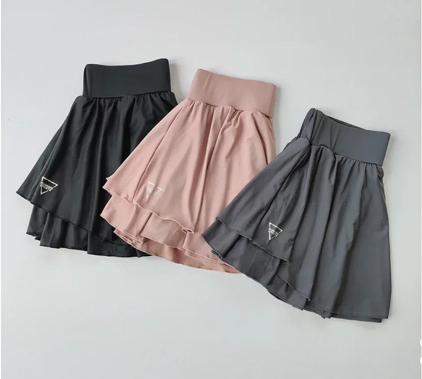 Sports Women's Running Skirt Quick Dry Breathable For Yoga Tennis