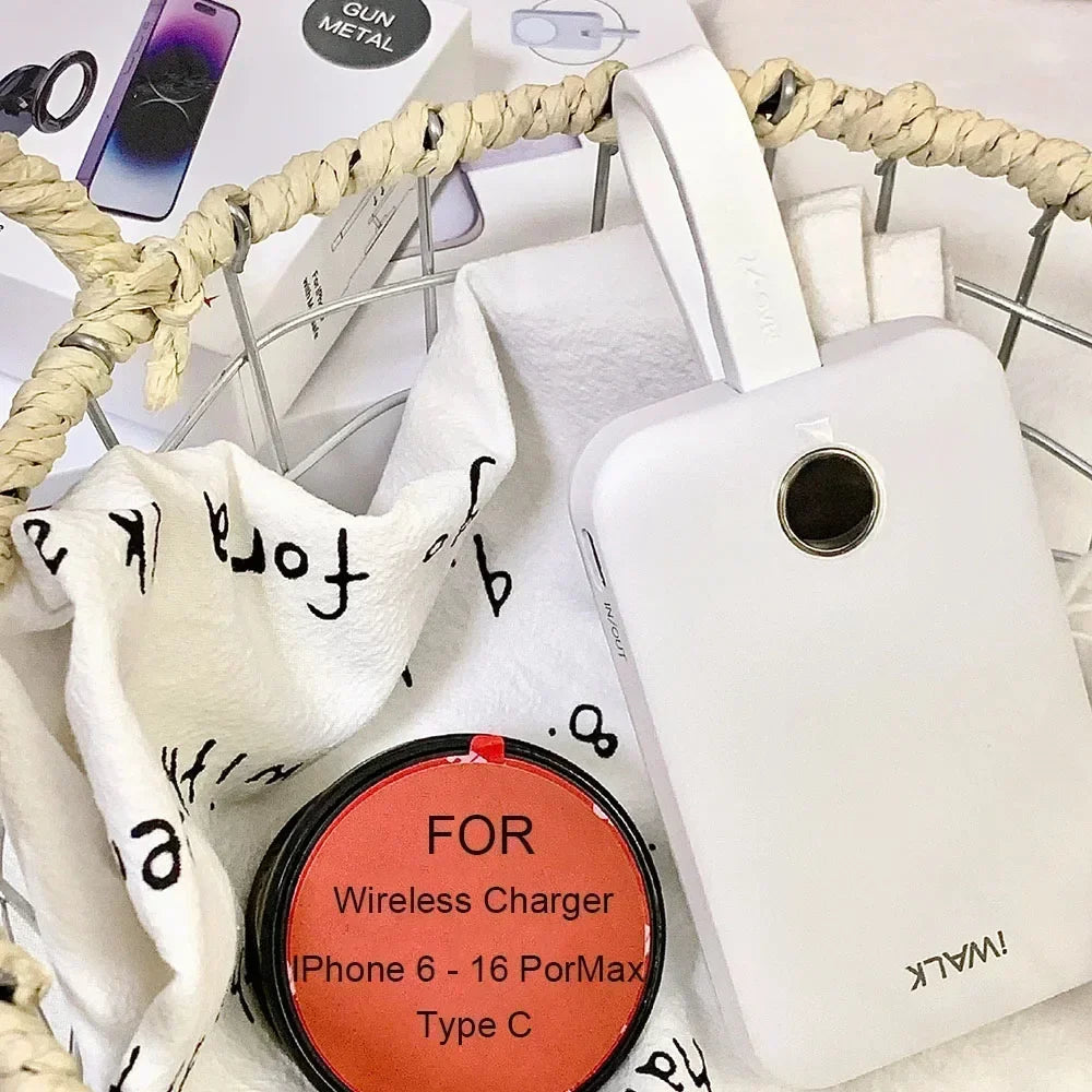 iWALK 10000mAh Wireless Power Bank 30W Fast Charging USB C