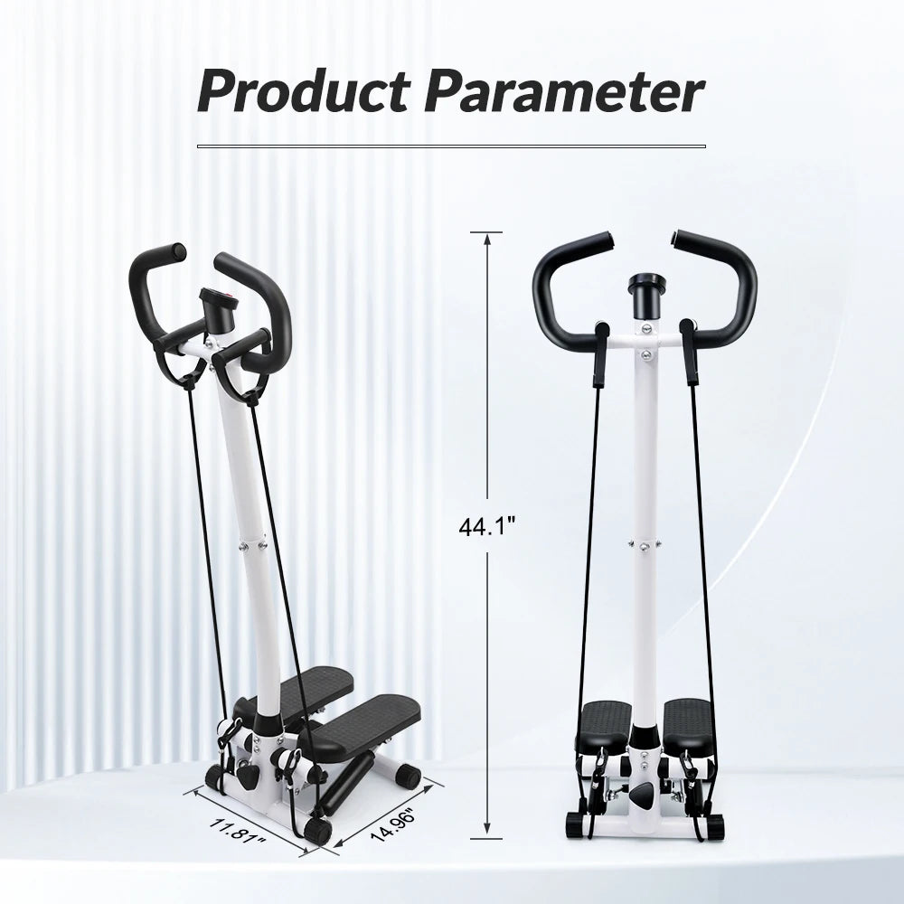 NON Exercise Stepper With LCD Monitor For Home Gym Cardio