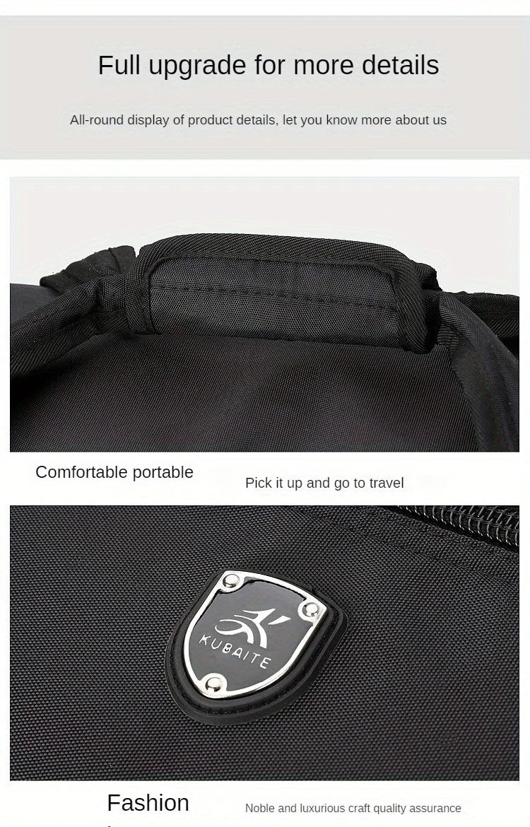 Travel Bag Weekender Duffle With Multiple Compartments For Outdoor Adventures