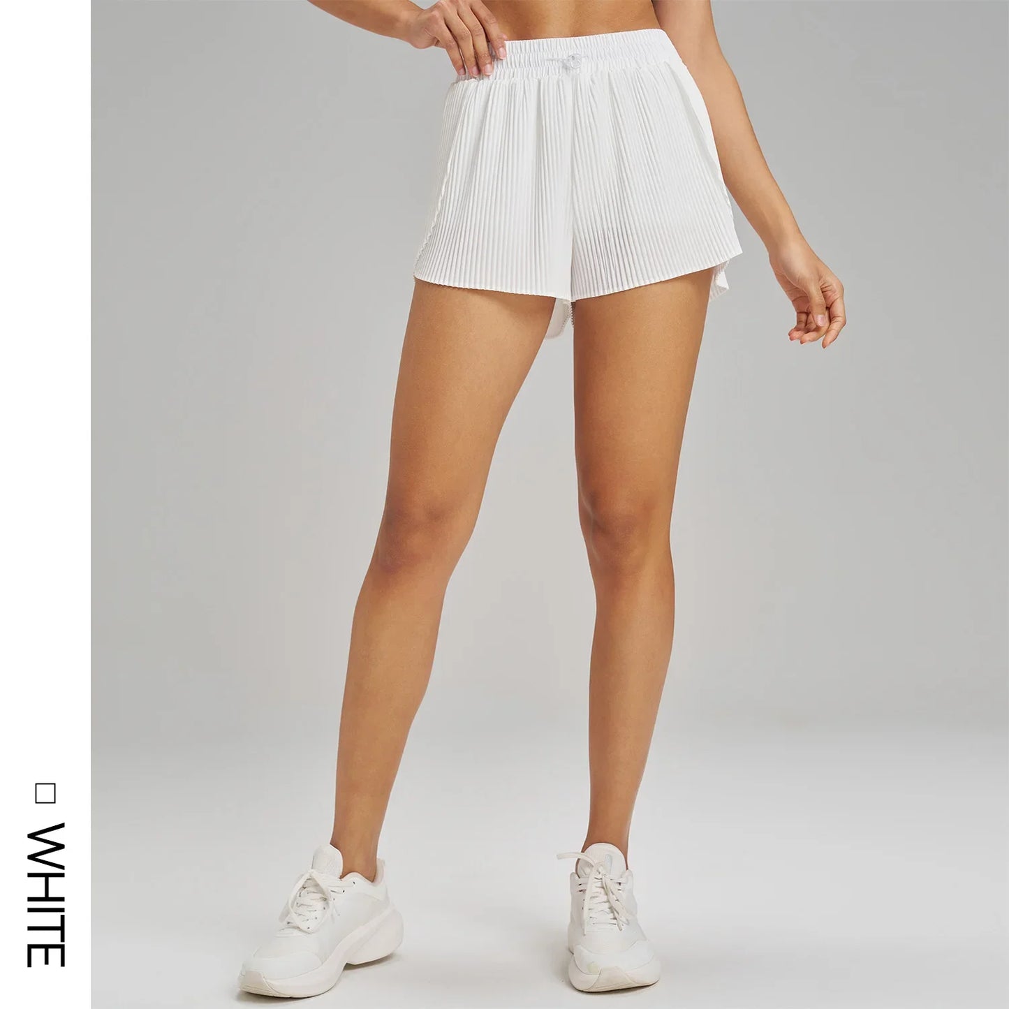 Sports Outdoor Yoga Shorts Skirt Set Breathable Quick Dry