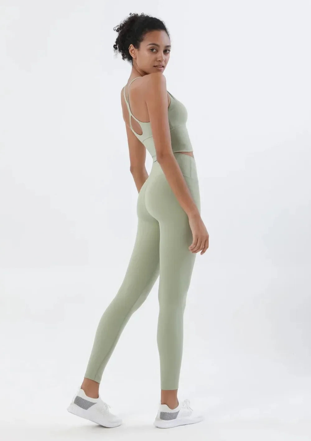 Amego Choice Naked Feeling Sports Bra and Leggings Set