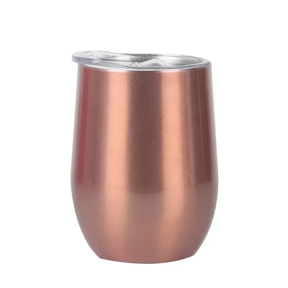 Insulated Stainless Steel Travel Tumbler With Double Wall Keeps Drinks Hot For 12 To 24 Hours 12 Oz Cap
