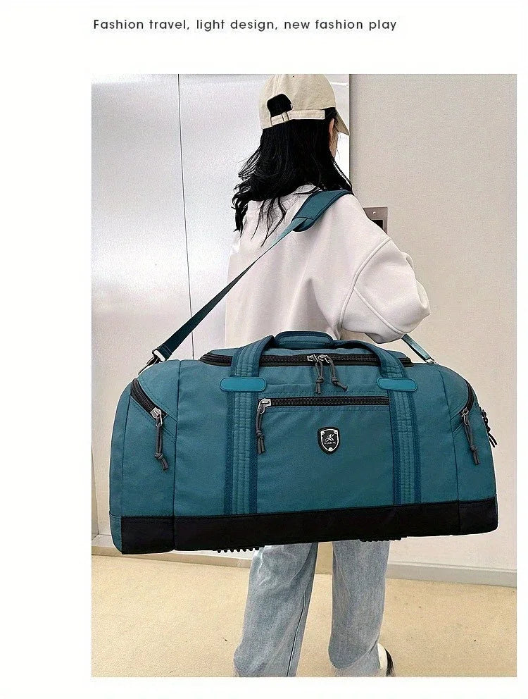 Travel Bag Weekender Duffle With Multiple Compartments For Outdoor Adventures