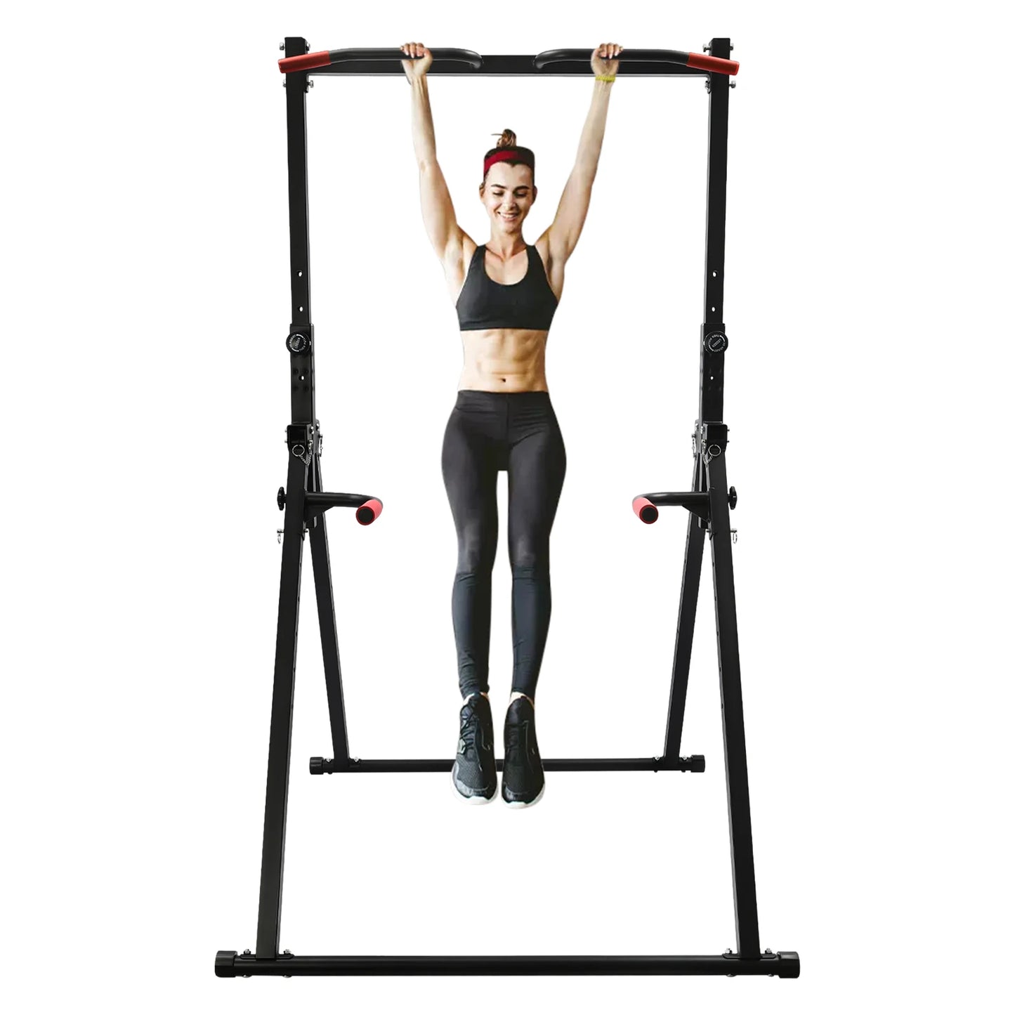 Doorway Pull Up Bar Adjustable Height Wall Mount 440 Lbs