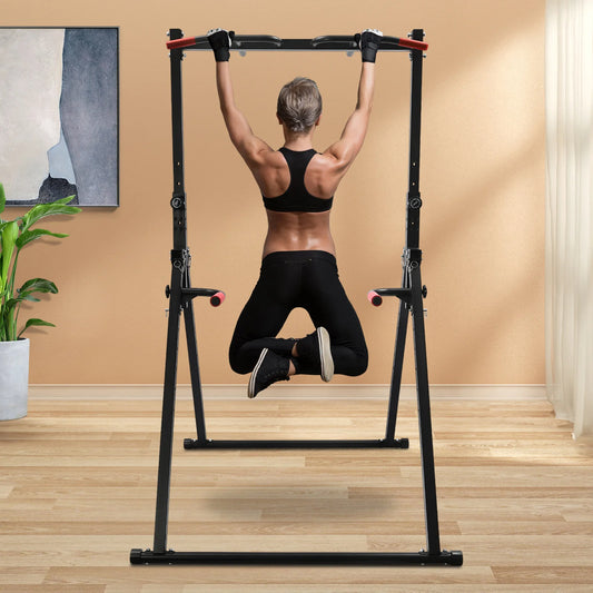 Doorway Pull Up Bar Adjustable Height Wall Mount 440 Lbs