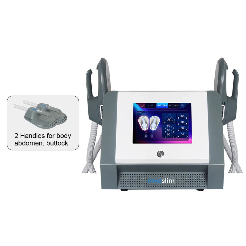 6500W High Power RF EMS Body Sculpting Machine For Muscle Toning Fat Burning And Skin Tightening With Four Handles