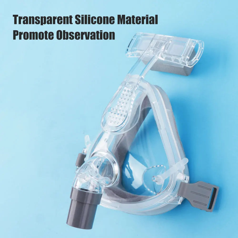 CPAP Apnea Mask For Auto Breathing Machine With Headgear