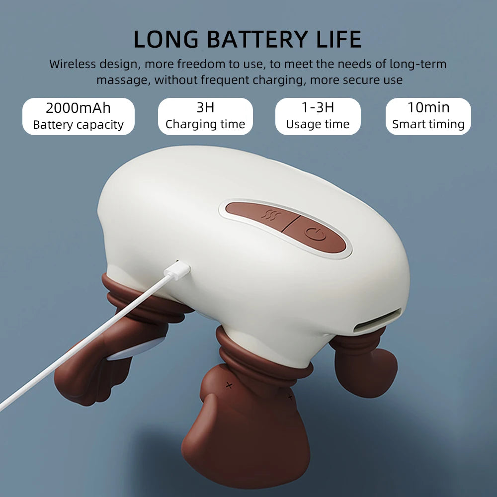 Foreverlily Bionic Pressure Neck Massager For Back And Shoulders