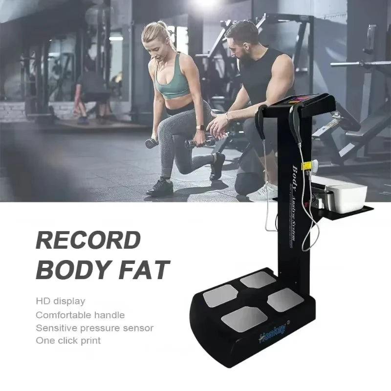 MYOSLIM Handheld Body Composition Analyzer With Printer For Gyms