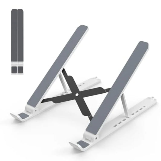 Adjustable Laptop Stand For Desk Ventilated Foldable Notebook Riser