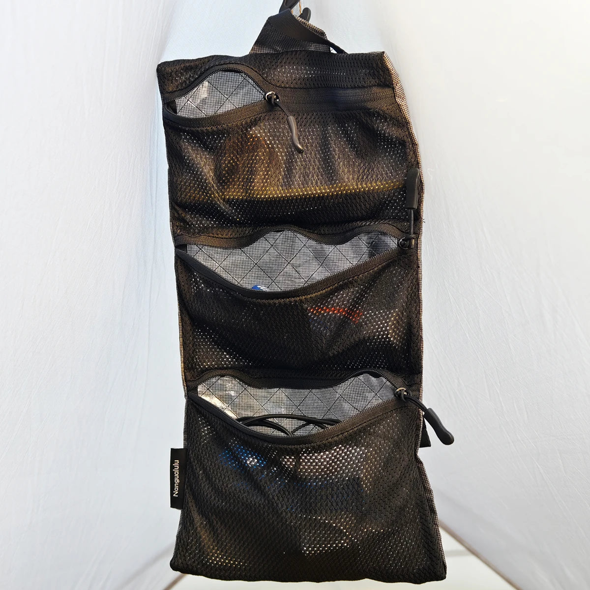 Dyneema Ultralight Hanging Toiletry Bag Three Compartment Waterproof Organizer