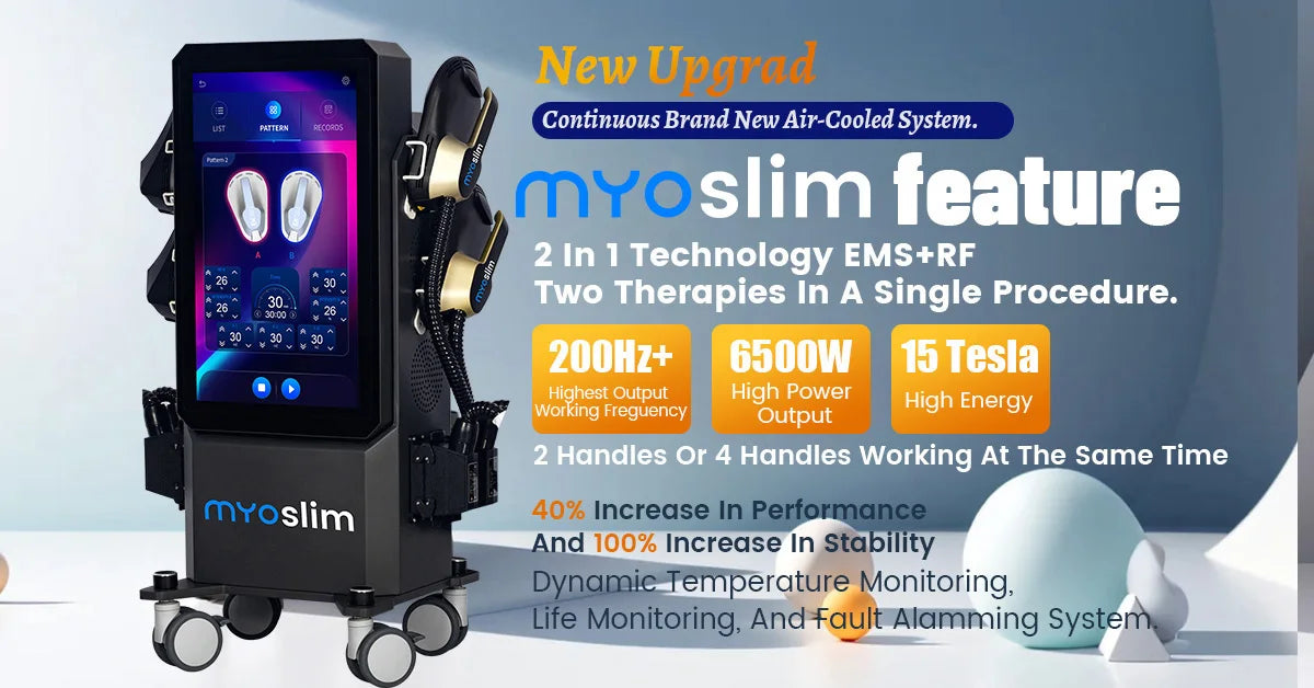 EMS Sculpt Machine 6500W 15T RF Slimming And Stimulation
