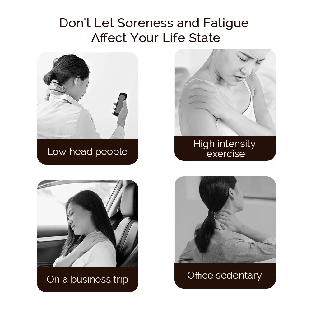Foreverlily Bionic Pressure Neck Massager For Back And Shoulders