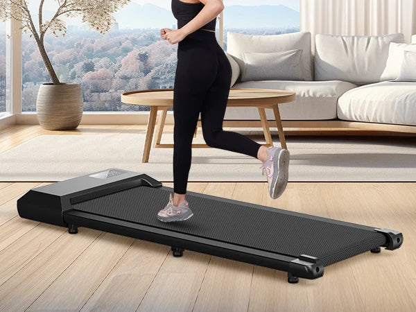 Superun 2In1 2.5HP Home Treadmill With LCD Display 300lbs