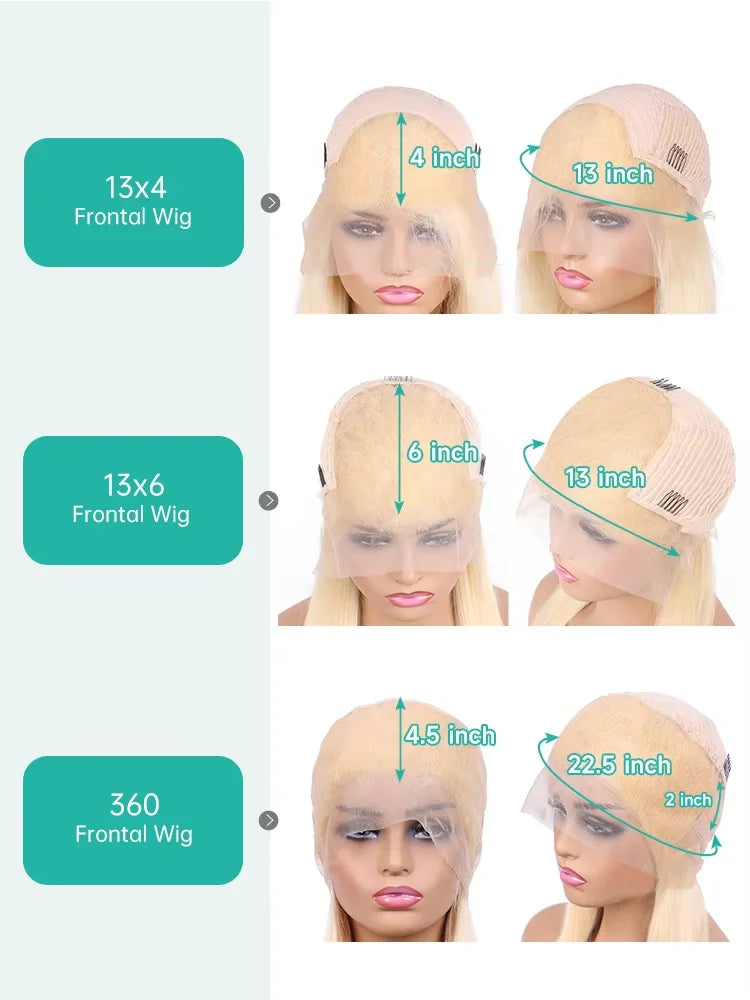 Monstar 360 Lace Frontal Wig HD Body Wave Remy Hair
