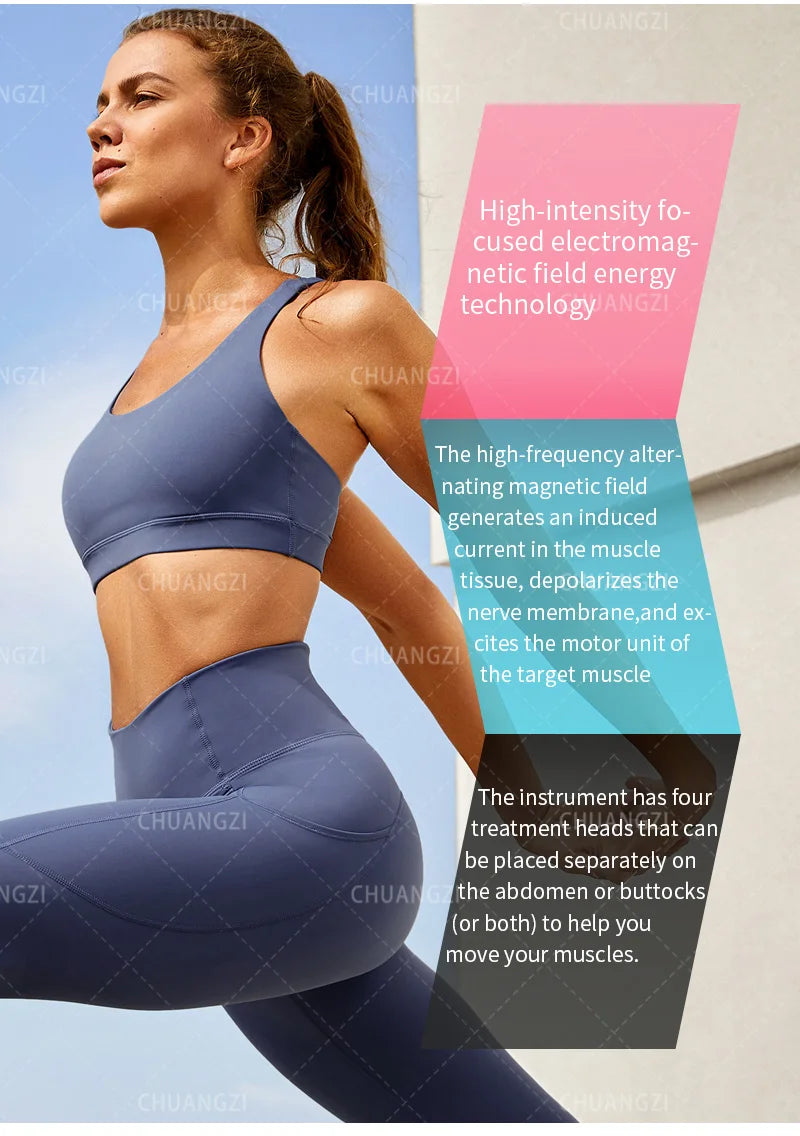 MYOSLIM EMS Zero Body Sculpting NEO RF Machine HI EMT