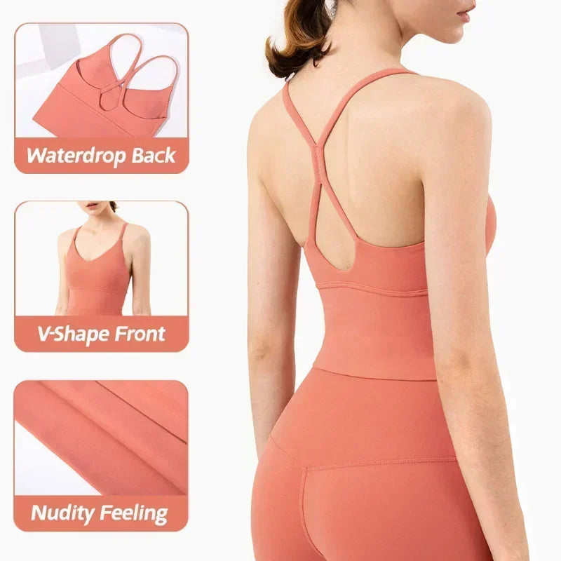 Amego Choice Naked Feeling Sports Bra and Leggings Set