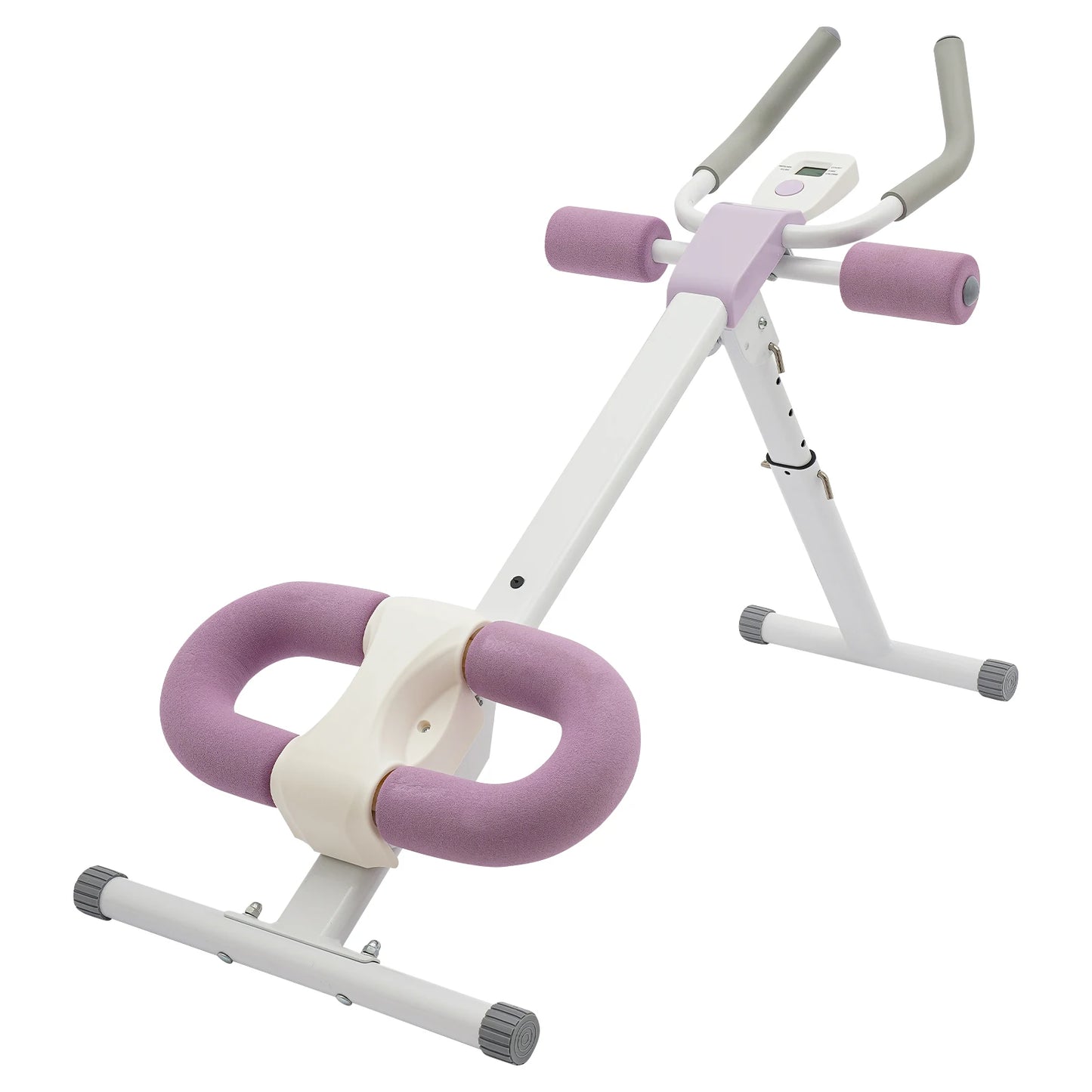 Foldable Abdominal Trainer With Adjustable Incline And Heights