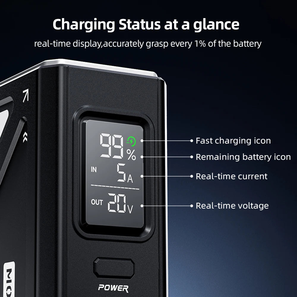 MOVESPEED Z70 Pro 100W Power Bank For MacBook Pro Outdoor