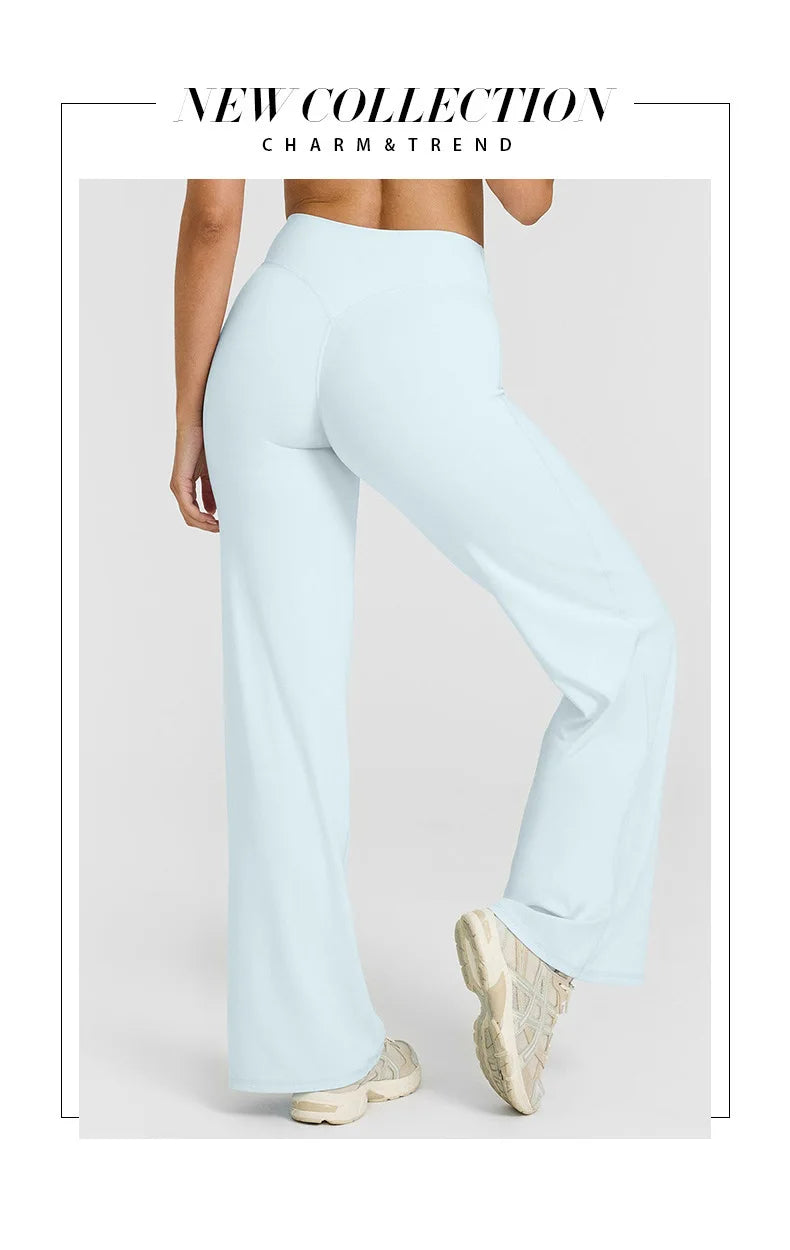 STOUREG Soft Butter Fabric Sport Trousers For Women Yoga Pants