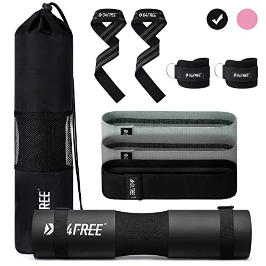 Barbell Pad Set For Squats And Hip Thrusts Workouts