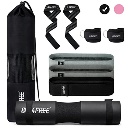 Barbell Pad Set For Squats And Hip Thrusts Workouts