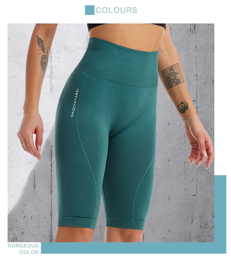 Women Fitness Yoga Pants High Waist Breathable Quick Drying Running