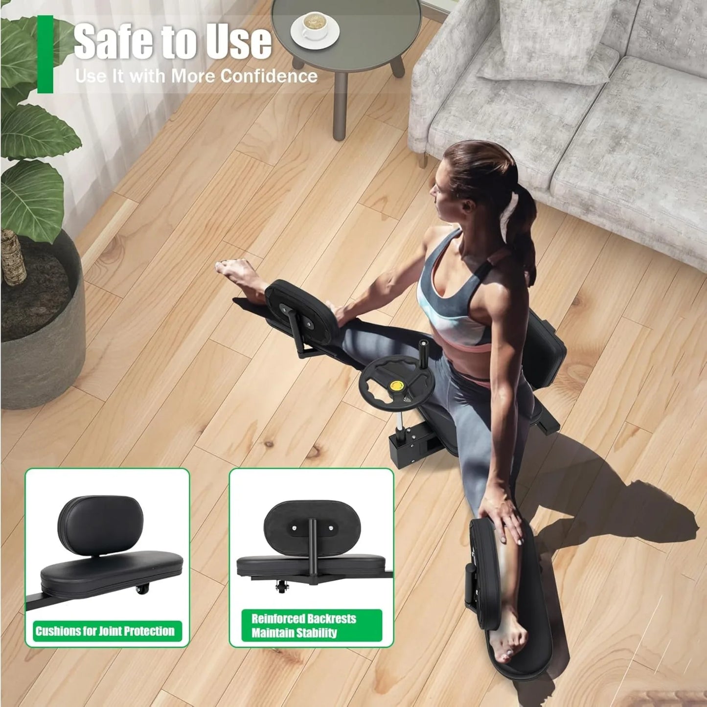 Leg Stretcher Machine Flexibility Training Split Machine Stretching Equipment 180 Degree Range