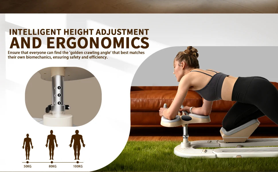 Spine Twist And Stretch Trainer For Waist Toning And Core