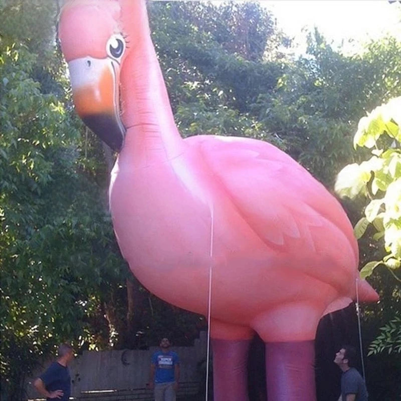 Giant Inflatable Flamingo For Outdoor Park And Poolside Fun