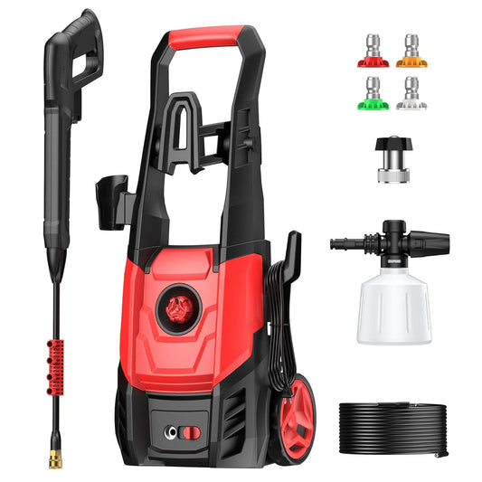 Deli 3800 PSI Electric Pressure Washer With Foam Cannon