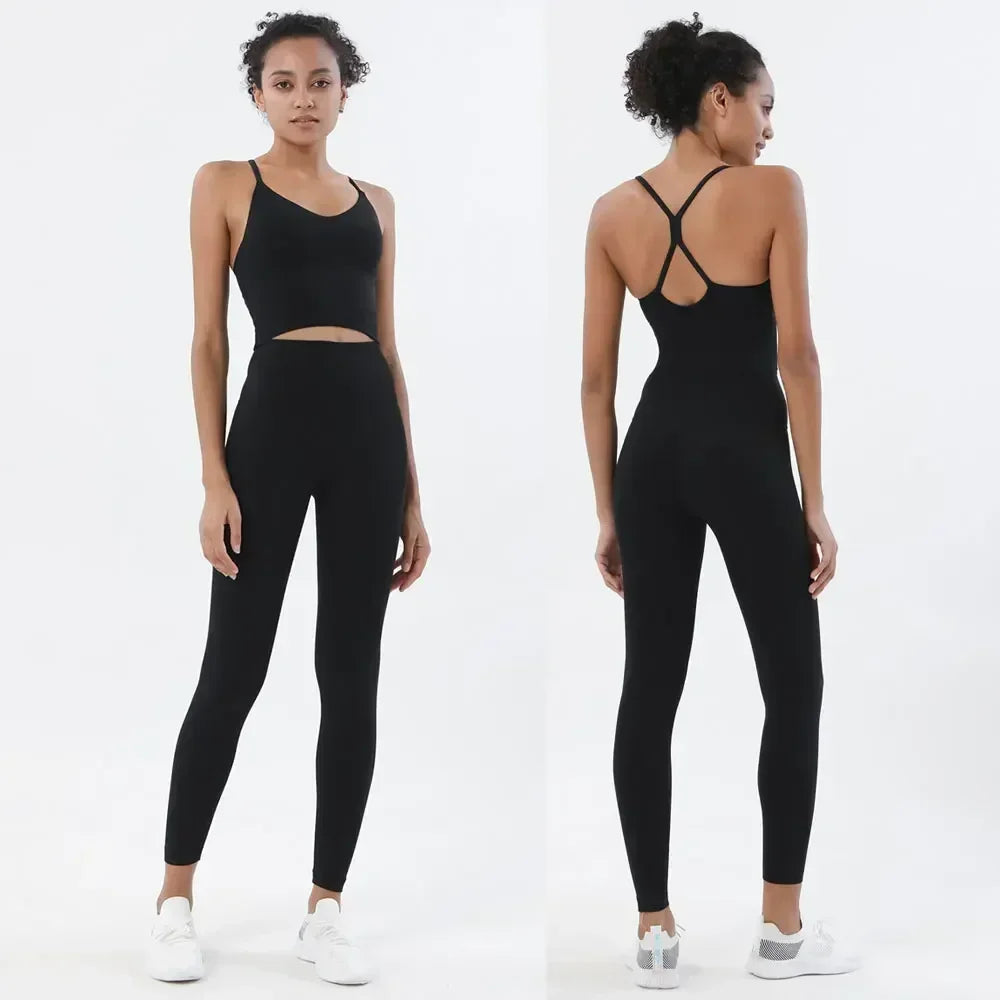 Amego Choice Naked Feeling Sports Bra and Leggings Set