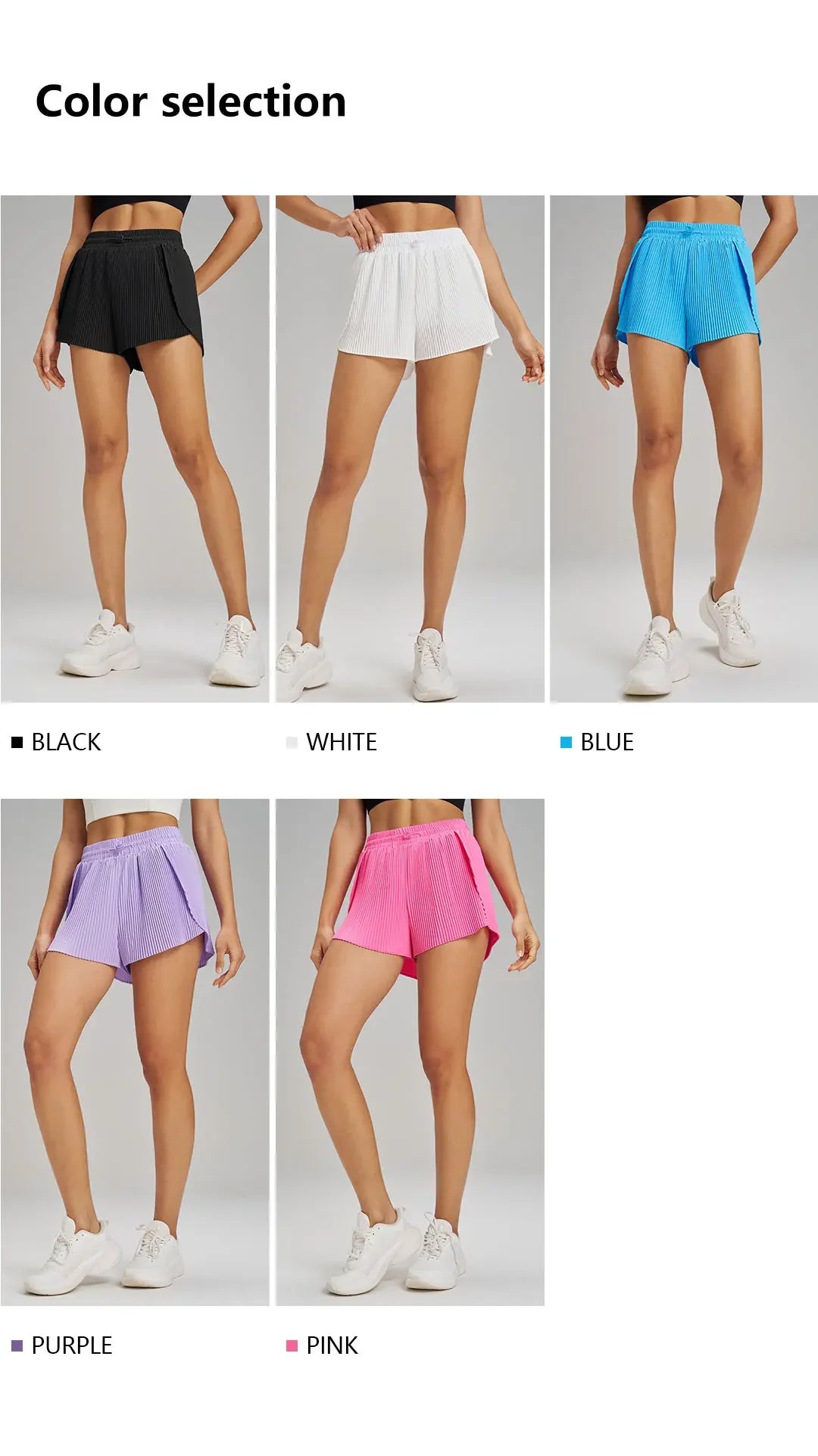 Sports Outdoor Yoga Shorts Skirt Set Breathable Quick Dry