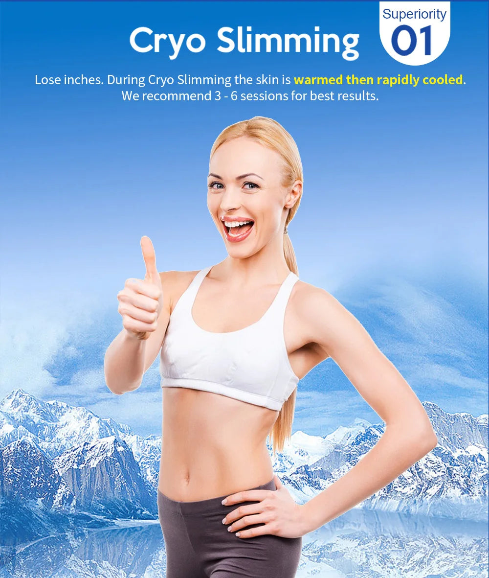 Myoslim Hot Cold Skin Firming Cryo Portable Facial Body Contouring