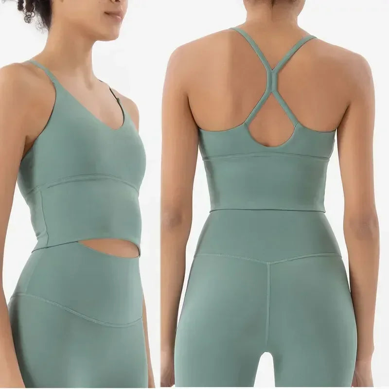 Amego Choice Naked Feeling Sports Bra and Leggings Set