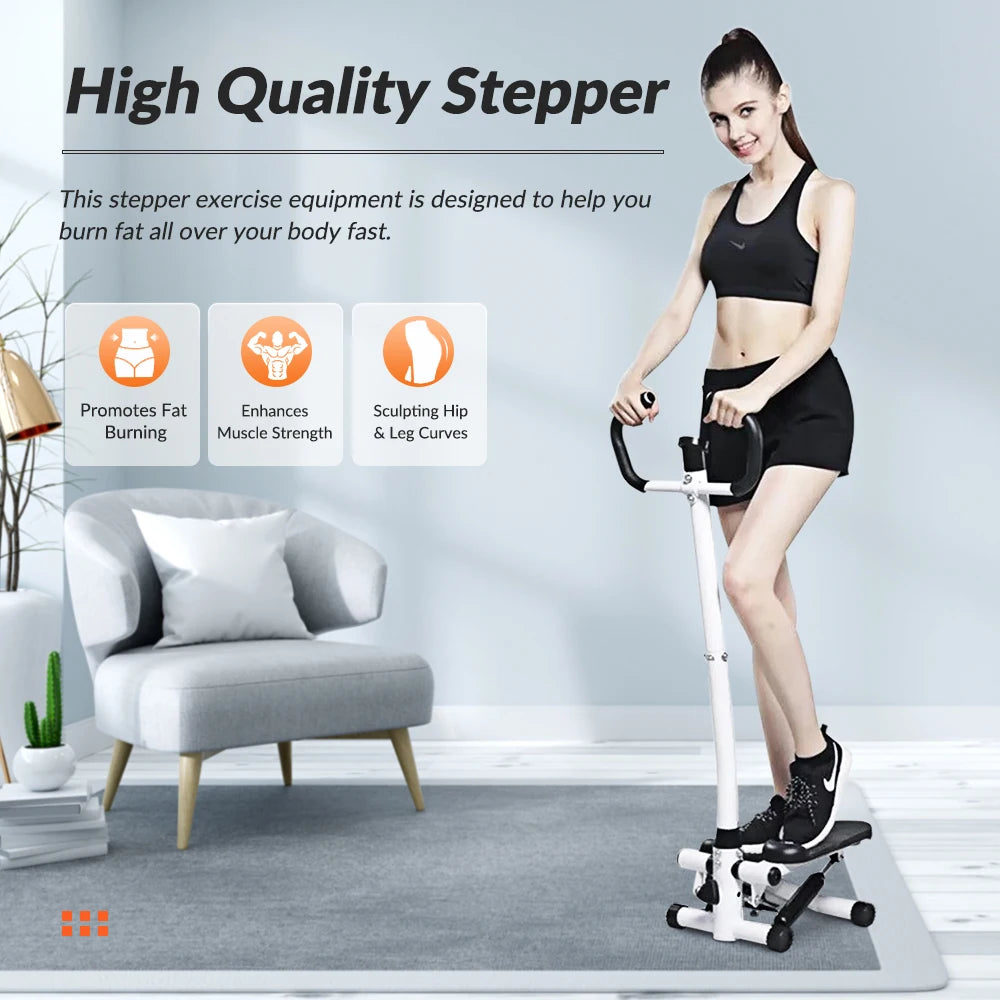 NON Exercise Stepper With LCD Monitor For Home Gym Cardio