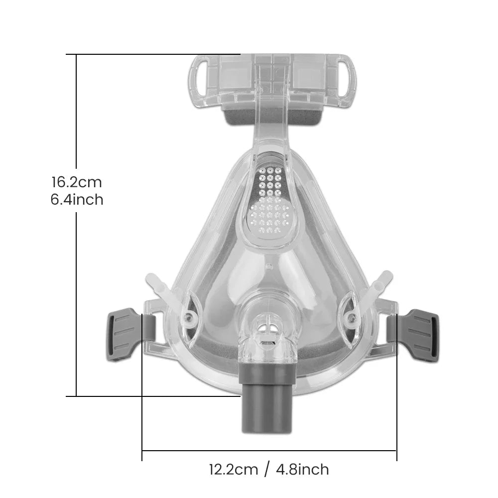 CPAP Apnea Mask For Auto Breathing Machine With Headgear